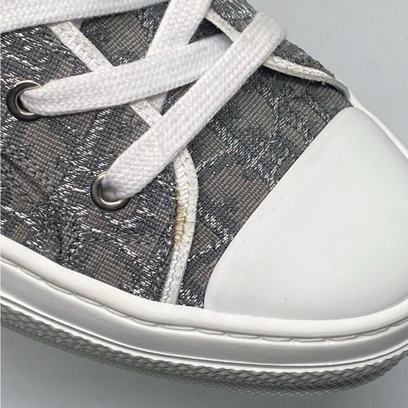 Dior B23 High Top 'Dior Oblique - Ruthenium Jacquard Sneakers size 43/us size 10 - Picture 11 of 15